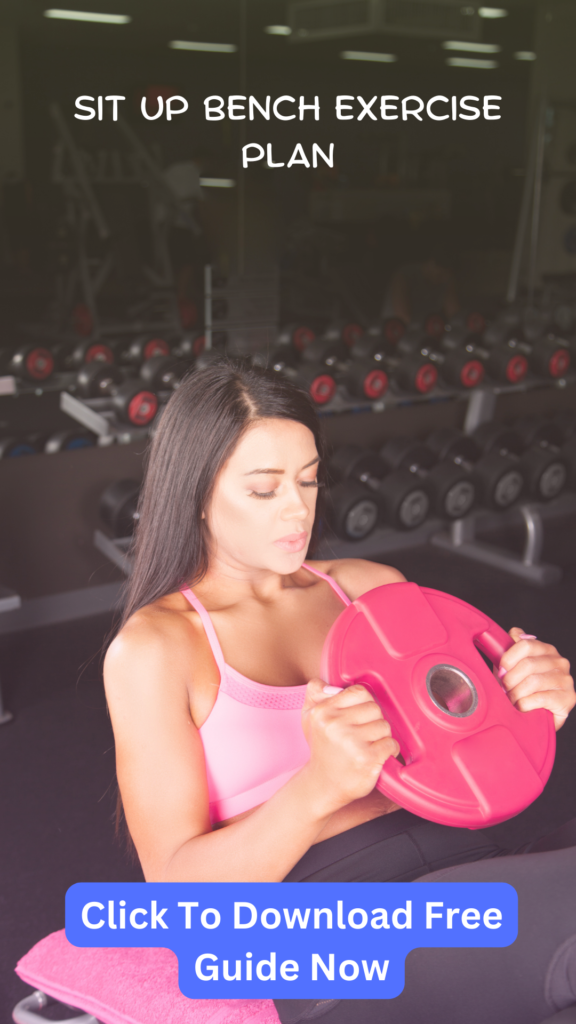 sit up bench exercise plan